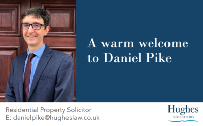 A warm welcome to residential property solicitor Daniel Pike