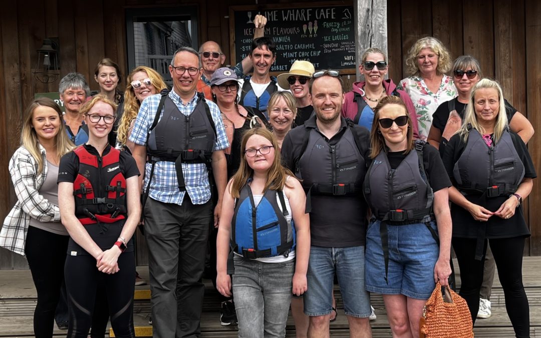 Sussex lawyers afloat on the River Rother